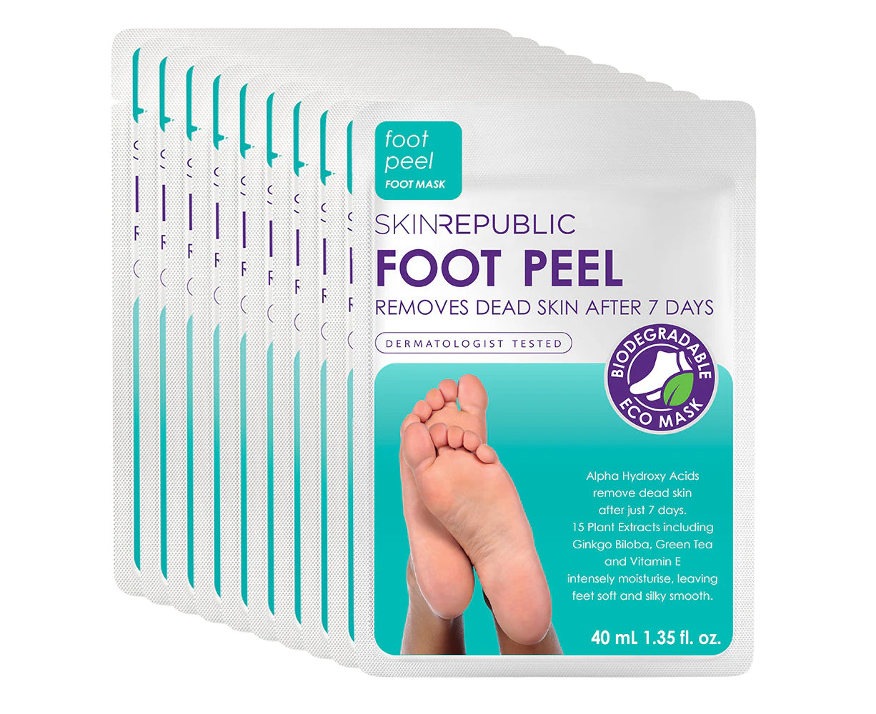 Skin Republic 10 Pack Foot Peel