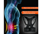 Lower Back Posture Clavicle Shoulder Magnetic Support