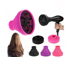 Salon Foldable Hair Dryer Cover - Pink