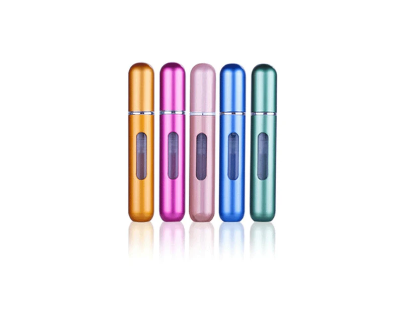 Portable Mini Refillable Scent Spray Bottle - 8ml - 6 MIX Colour
