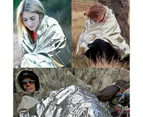 Space Blanket Thermal Thermo Foil Survival Rescue