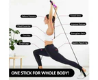 Pilates Stretch Rope Yoga Exercise Trainer - Blue