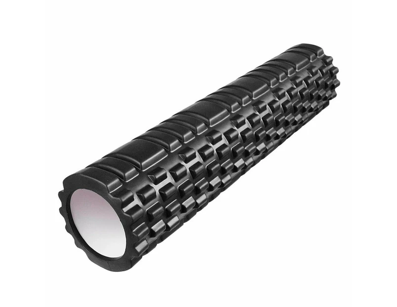 Physio Gym Foam Roller Yoga Pilates - 60cm Black