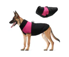 Winter Warm Pet Jacket Coat For Middle Large Dogs-M-Pink