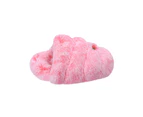 Charlie's Fur Faux Igloo Cat Cave Ombre Pink