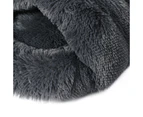 Charlie's Fur Faux Igloo Cat Cave Charcoal