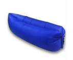 Inflatable Air Sofa Beach and Camping Bed - Blue