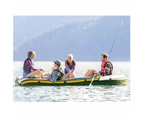 Inflatable Fishing Boat w Paddle Oars - 350cm