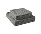 Ultra Soft Absorbent Quick Drying Dish Towels - Grey