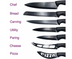 17 Pcs Kitchen Knife Set