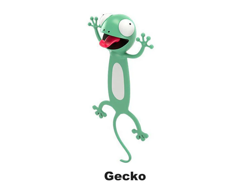 Kawaii Cartoon Animal Original Bookmark - Gecko
