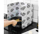 Kitchen Baking Frying Pan Cover Screen Anti Oil Splatter Shield - Black