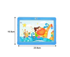Kids 10.1 inch Smart Touch Tablet with Case - Blue