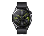 Huawei Watch GT 3 46mm Active Edition Black Case with Black Fluoroelastomer Strap