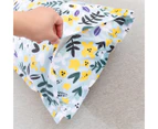 Dreamaker Cotton Sateen Quilt Cover Set - Green To Alice Print