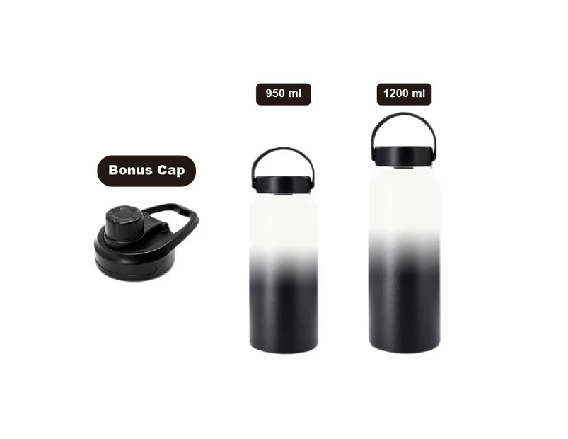 Double Wall Stainless Steel Water Bottle Orcas 950ml / 1200ml