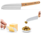 Dreamfarm Knibble Cheese Knife Fork - Natural
