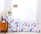 Dreamaker Cotton Sateen Quilt Cover Set - Summer Print