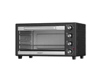 Devanti 45L Convection Oven Electric Fryer Ovens 1800W