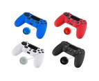 10Pcs Silicone Thumbstick Cap Covers for Xbox One 360 PS4 Analog Controller Grip-Green
