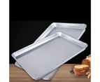 Baking Tray Eco-friendly Anti-deform Aluminum Alloy Baking Cookie Sheet for Home