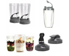 18/24/32oz Plastic Transparent Juicer Cup Mug Replacement for 600/900W NUTRI