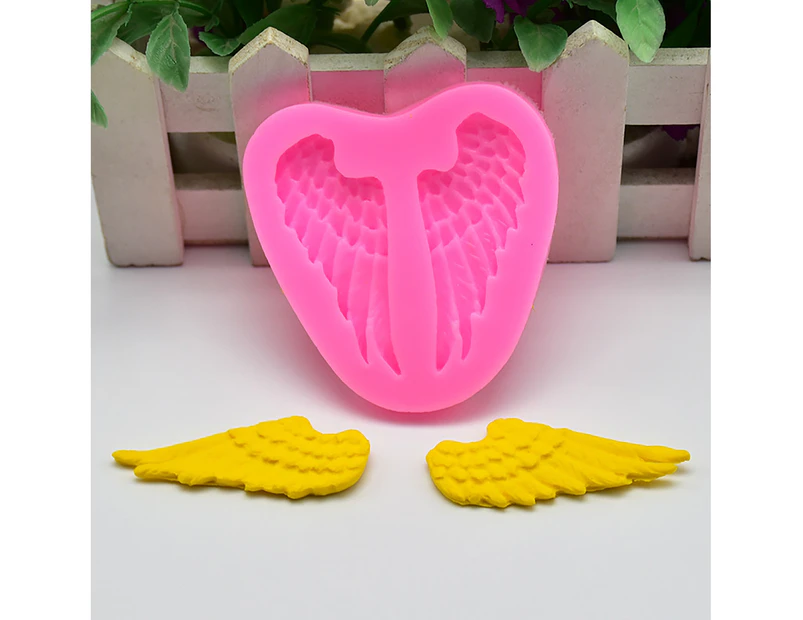 Angel Wings Silicone Mold Fondant Cake Decorating Tools Chocolate Gumpaste Mould