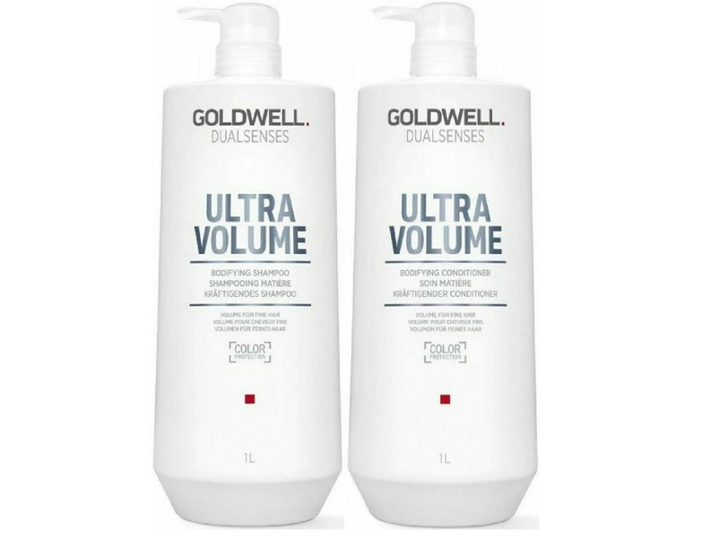 Goldwell Dualsenses Ultra Volume 1Litre Shampoo & Conditioner Duo