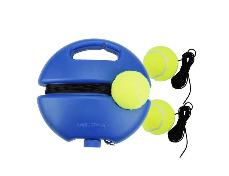 Solo Tennis Trainer Rebound Ball Exercise Tennis Training Machine Sparring Device Tool Accessories Tennis Practice Trainer