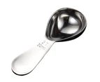 Measuring Spoon Lustrous Food Grade Ergonomic Easy Clean Measuring Teaspoon Kitchen Supplies-Silver - Silver
