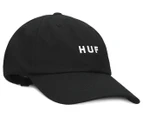 HUF Essentials OG Logo Curved Visor Cap - Black