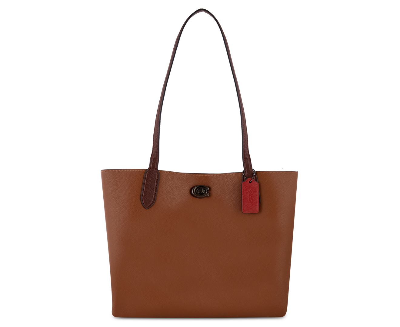 Coach Willow Tote Bag - Saddle/Multi | Catch.co.nz