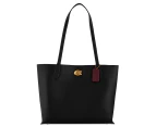 Coach Polished Pebble Leather Willow Tote