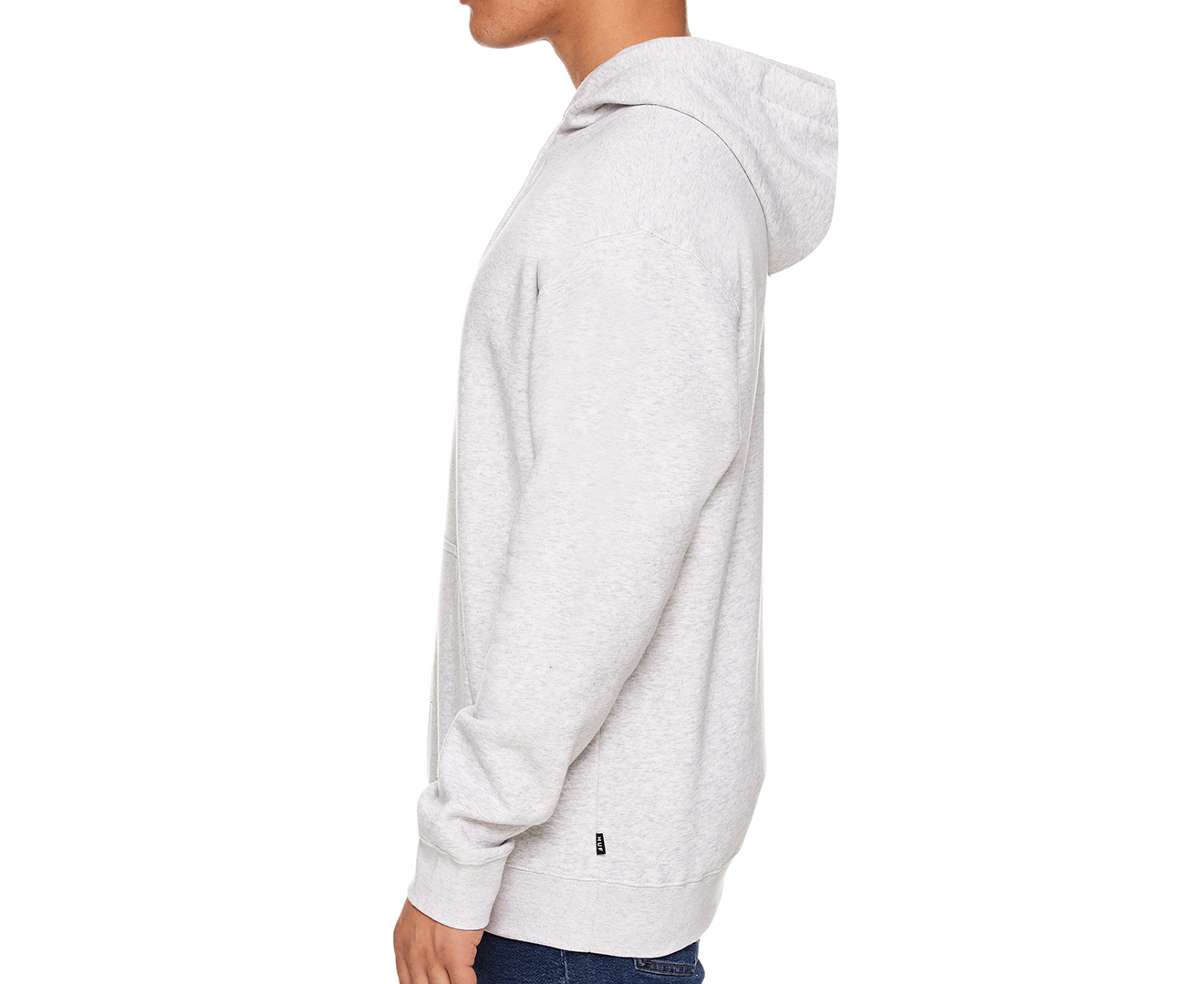 HUF ESSENTIALS BOX LOGO PULL OVER HOODIE - ATHLETIC GREY – Pretty Rad Store