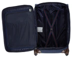 Tommy Hilfiger Scout 5.0 63cm Upright Softcase Spinner Luggage / Suitcase - Navy