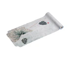 Dish Rag Hand Painted Chinese-style Waterproof Table Decor Dish Cloth Tea Towel for Home-B