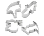 1 Set Cookie Cutters DIY Non-stick Stainless Steel Academic Dress Biscuit Molds Kitchen Accessories