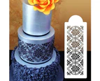 Flower Lace Cake Stencil Cookie Cutter Embossing Sugarcraft Fondant Border Mold