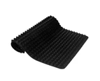 Baking Trays Non-Stick Heat Resistant Silicone Reducing Healthy Large Roasting Mat Kitchen Accessories-Black