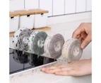 Cartoon Transparent Kitchen Waterproof Sealing Sticker Self-adhesive Wall Decals-3