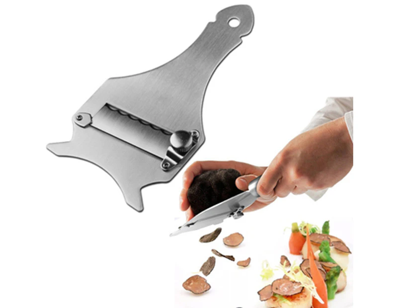 Cheese Shaver Adjustable Multi Functional Stainless Steel Comfortable Kitchen Truffle Slicer for Home
