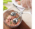 Convenient Stainless Steel DIY Fish Rice Ball Meatball Maker Mold Kitchen Tool