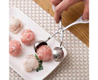 Convenient Stainless Steel DIY Fish Rice Ball Meatball Maker Mold Kitchen Tool