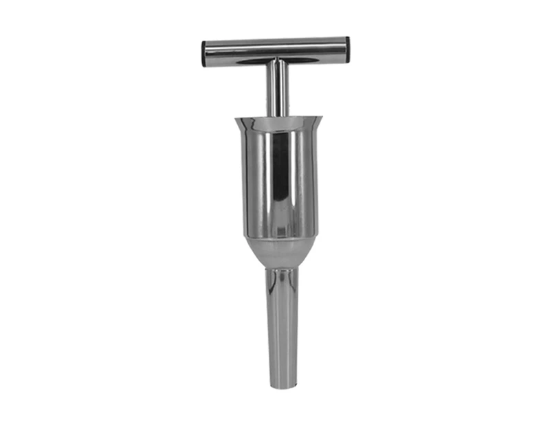 Compact Sausage Filling Tool Wear-resistant Anti Corrosion Stainless Steel Sausage Syringe for Kitchen