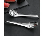 Convenient Colander Soft Hold Stainless Steel Multifunctional Portable Caviar Scoop Spoon for Kitchen