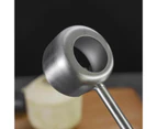 Coconut Opener Food Grade Rust-proof Stainless Steel Coconut Shell Cracker Meat Removal Kitchen Gadget for Home-B