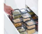 Clear Food Storage Box Container Moisture Proof Grain Bottle Jar Kitchen Supply-5