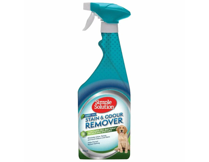 Dog Stain & Odour Remover Enzyme Spray (Rain Forest) - 750mL