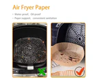 100pcs 20x4.5cm Air Fryer Disposable Paper Liner Non-Stick Air Fryer Paper Liners,Baking Paper Food Grade Parchment