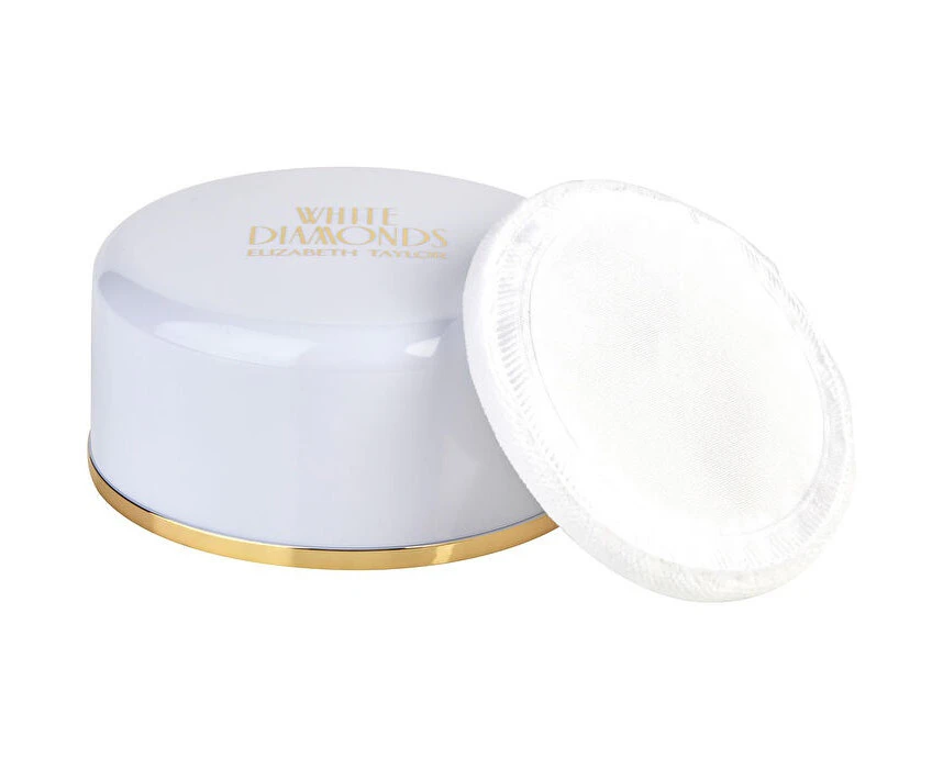 White Diamonds by Elizabeth Taylor Dusting Powder 75g For Women